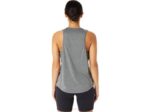 Camiseta sin mangas Asics Lyte mujer gris oscuro lista para usar - Image 2