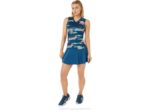 Camiseta sin mangas Asics Match mujer índigo claro estilo moderno - Image 4