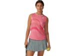 Camiseta sin mangas Asics Match mujer pétalo de durazno estilosa