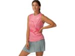 Camiseta sin mangas Asics Match mujer pétalo de durazno estilosa - Image 3