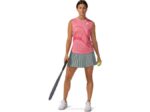 Camiseta sin mangas Asics Match mujer pétalo de durazno estilosa - Image 4