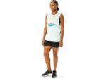 Camiseta sin mangas Asics mujer brezo de hielo fresco aventura y confort - Image 5