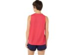 Camiseta sin mangas Asics mujer píxel rosa estilo moderno - Image 2