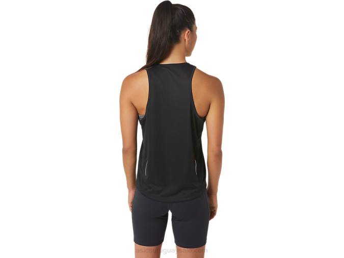 Camiseta sin mangas Asics rendimiento mujer negra lista para usar - Image 2