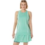 Camiseta Sin Mangas Asics Strong 92 Mujer Espuma de Mar Blanco Brillante