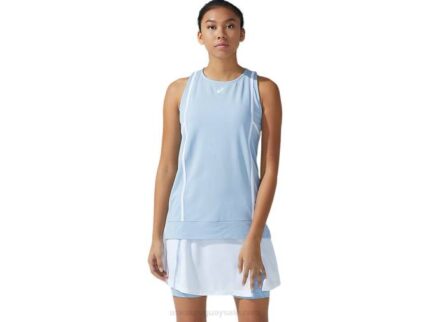 Camiseta Sin Mangas Asics Strong 92 Mujer Niebla Blanco Brillante