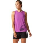 Camiseta sin mangas Asics uva digital con estampado único