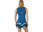 Camiseta sin mangas Asics verde oasis índigo claro para mujer - Image 2