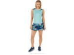 Camiseta sin mangas Asics verde oasis índigo claro para mujer - Image 6