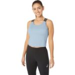 Camiseta sin mangas corta fit sana mujer Asics Cielo Estilo y Comodidad
