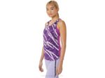 Camiseta sin mangas de camuflaje salvaje mujer Asics orquídea lavanda estilo moderno - Image 3