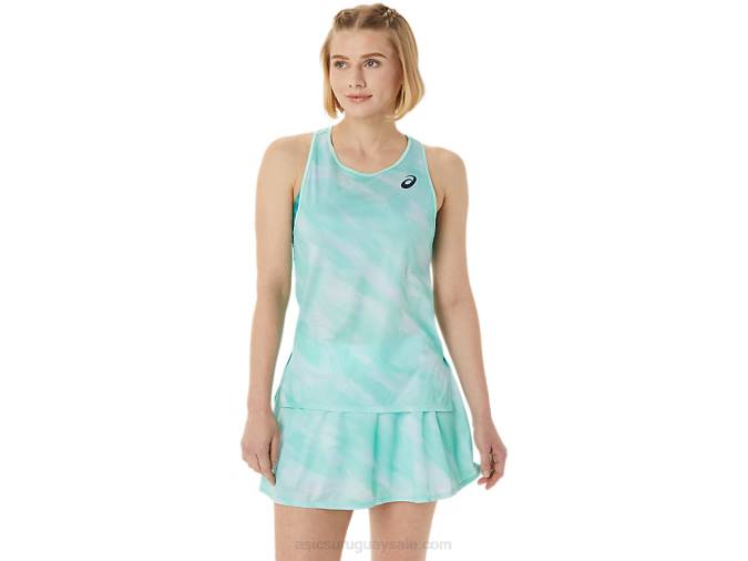 camiseta_sin_mangas_grafica_asics_hielo_fresco_para_mujer.jpg Camiseta sin mangas gráfica Asics hielo fresco para mujer - Image 1