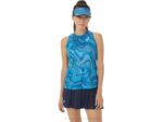 Camiseta sin mangas Match Asics mujer azul vibrante