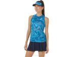 Camiseta sin mangas Match Asics mujer azul vibrante - Image 3