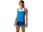 Camiseta sin mangas mujer Asics azul cielo estilo renovado - Image 3
