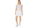 Camiseta sin mangas mujer Asics blanco brillante estilo moderno - Image 5