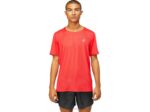 Camiseta Ventilada para Hombre Asics Rojo Electrico Rendimiento Deportivo