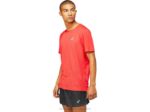 Camiseta Ventilada para Hombre Asics Rojo Electrico Rendimiento Deportivo - Image 3