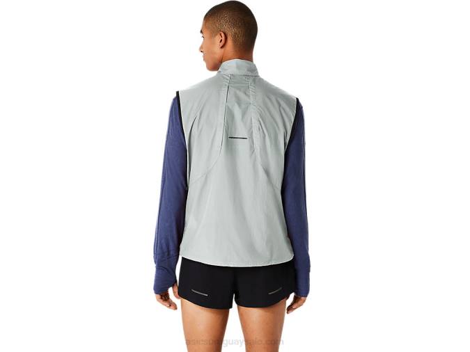 chaleco plegable Asics metarun hombre salvia ligero para correr - Image 2
