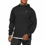 Chaqueta Acelera Hombre Asics Rendimiento Negro Ideal para Entrenamiento