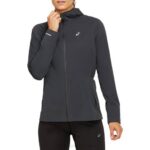 Chaqueta Acelera Mujer Asics Gris Grafito Rendimiento y Estilo