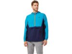 Chaqueta Anorak Asics Hombre Azul Verdoso Estilo y Comodidad