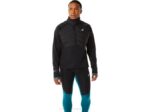 Chaqueta Asics de Correr Invierno Hombre Negro Brezo Rendimiento