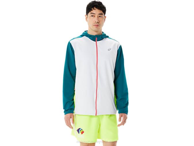 Chaqueta Asics Hombre Color Block Multi Estilo y Comodidad - Image 1