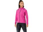Chaqueta Asics Mujer Acelera Impermeable Fucsia Rojo 2.0 - Image 3