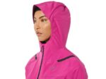 Chaqueta Asics Mujer Acelera Impermeable Fucsia Rojo 2.0 - Image 4