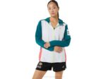 Chaqueta Asics Mujer Color Block Multicolor Estilo Deportivo