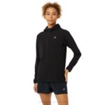 Chaqueta Asics Mujer Rendimiento Negra Estilo y Comodidad