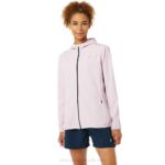 Chaqueta Asics Mujer Rosa Claro Azul Francés Trendy 2LVJ3338