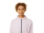 Chaqueta Asics Mujer Rosa Claro Azul Francés Trendy 2LVJ3338 - Image 4