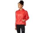 Chaqueta Asics Mujer Rosa Toronja Sólida Estilo Deportivo - Image 3