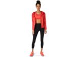 Chaqueta Asics Mujer Rosa Toronja Sólida Estilo Deportivo - Image 4