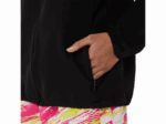 Chaqueta Asics Mujeres Rendimiento Negra Estilo y Comodidad - Image 3