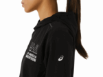 Chaqueta Asics Mujeres Rendimiento Negra Estilo y Comodidad - Image 4