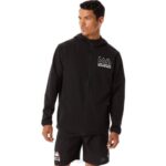 Chaqueta Asics Rendimiento Hombre Negro Estilo y Comodidad