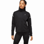 Chaqueta de Invierno Asics Lite-Show Negra Brezo Rendimiento