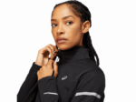 Chaqueta de Invierno Asics Lite-Show Negra Brezo Rendimiento - Image 4