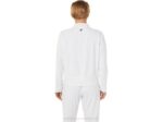 Chaqueta de Tenis de Mujer Asics Brillante Negra y Blanca - Image 2