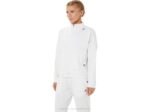 Chaqueta de Tenis de Mujer Asics Brillante Negra y Blanca - Image 3
