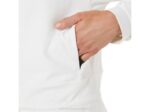 Chaqueta de Tenis de Mujer Asics Brillante Negra y Blanca - Image 6