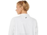 Chaqueta de Tenis de Mujer Asics Brillante Negra y Blanca - Image 7