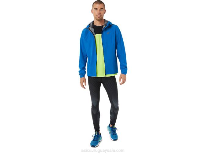Chaqueta Impermeable Asics Acelera Lago Hombre 2.0 Ideal para Outdoor - Image 4