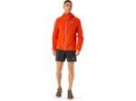 Chaqueta Impermeable Asics Fujitrail Hombre Tomate Cherry Ideal para Senderismo - Image 4