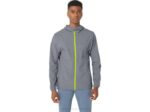 Chaqueta Impermeable Asics Hombre Yeso Ralladura Lima Trendy