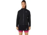 Chaqueta impermeable Asics mujer fujitrail rendimiento negro