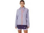 Chaqueta Impermeable Asics Mujer Fujitrail Vapor Rosa